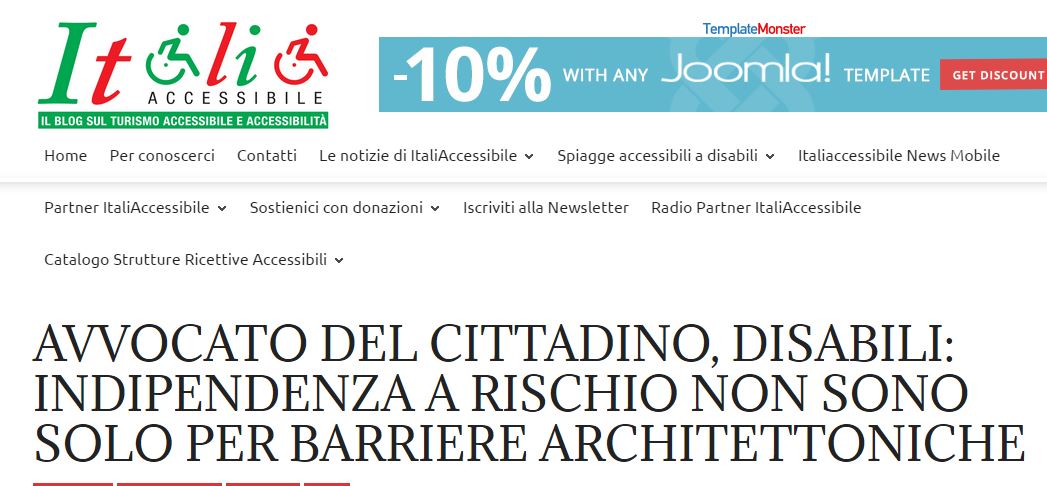 italia accessibile barriere architettoniche